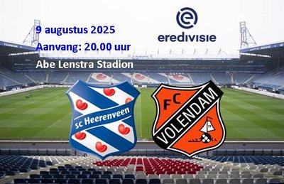 heerenveen - volendam